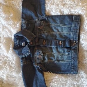 12-18mo demin Jean jacket by the children's place